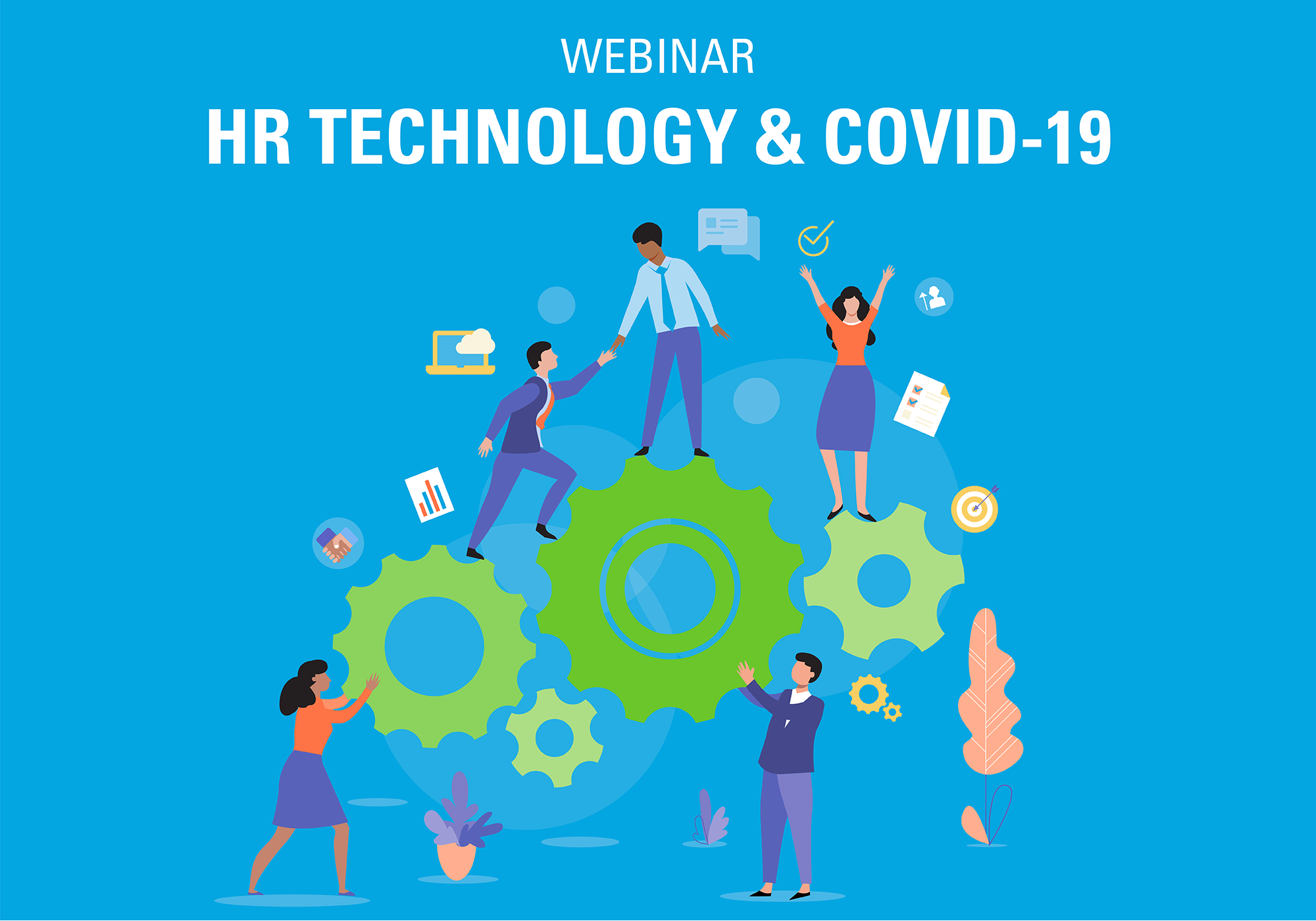 Webinar - HR Technology & COVID-19 graphic